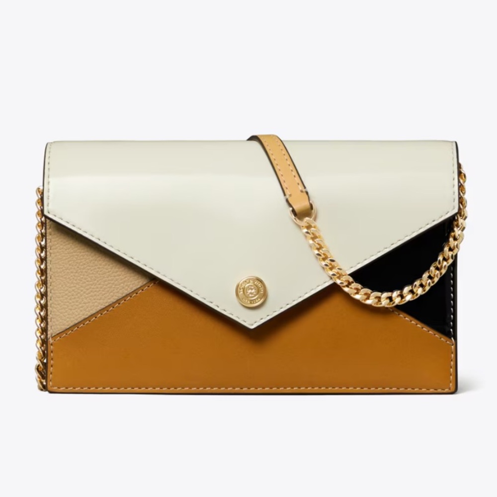 Tory Burch LEATHER ENVELOPE CROSSBODY bag - Picture 3 of 5
